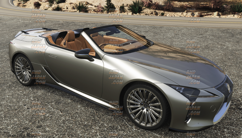 TRD Exterior Parts Side Skirt Set Black Edition - Lexus LC500
